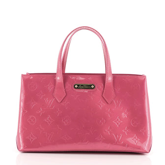 Louis Vuitton Wilshire Handbag Monogram Vernis PM