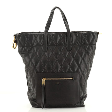 Givenchy Duo Convertible Backpack Quilted Canvas