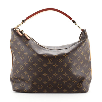 Louis Vuitton Sully Handbag Monogram Canvas PM