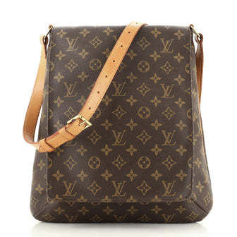 Louis Vuitton Musette Salsa Handbag Monogram Canvas GM