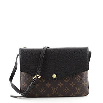 Louis Vuitton Twice Handbag Monogram Canvas