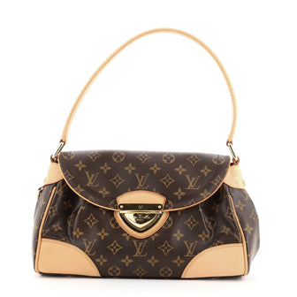 Louis Vuitton Beverly Handbag Monogram Canvas MM