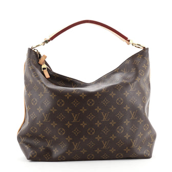 Louis Vuitton Sully Handbag Monogram Canvas MM