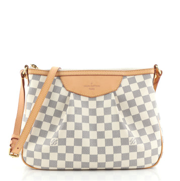 Louis Vuitton Siracusa Handbag Damier PM