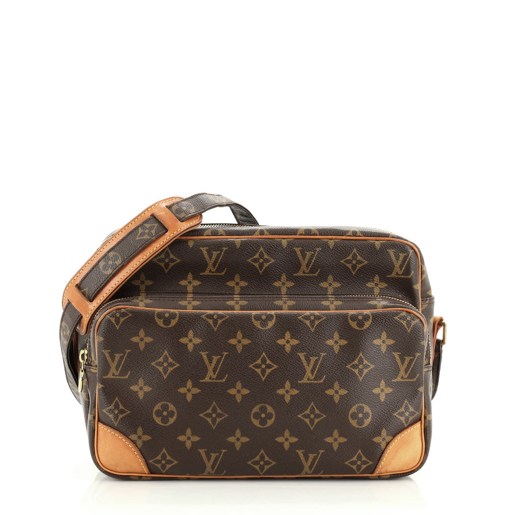 Louis Vuitton Nil Handbag Monogram Canvas 28 Brown 5867419