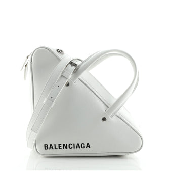 Balenciaga Triangle Duffle Bag Leather XS