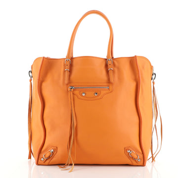 Balenciaga Papier A5 Zip Around Classic Studs Bag Leather