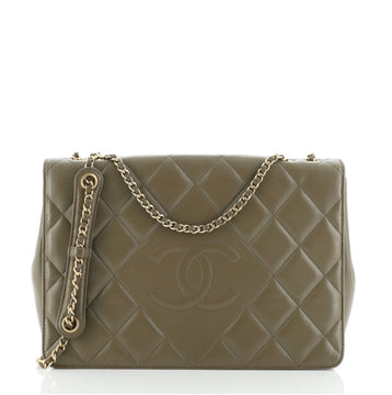 Chanel Diamond CC Flap Bag Quilted Lambskin Medium