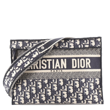 Christian Dior Convertible Clutch Oblique Canvas