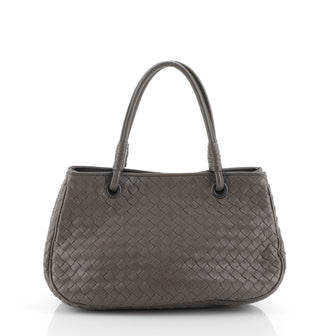 Bottega Veneta Open Shopping Tote Intrecciato Nappa Small