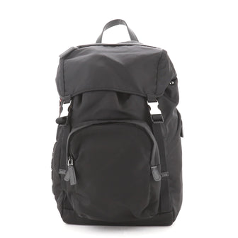 Prada Logo Backpack Tessuto Large