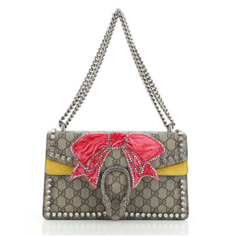 Gucci Dionysus Bag Embellished GG Coated Canvas Small