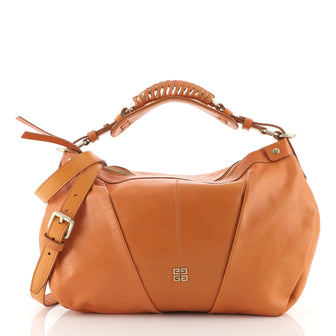 Givenchy Convertible Zip Hobo Leather Medium