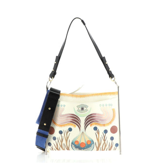 Chloe Roy Clutch Printed Leather Medium