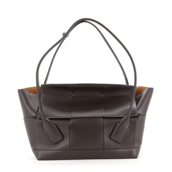 Bottega Veneta Arco Bag Maxi Intrecciato Leather Large
