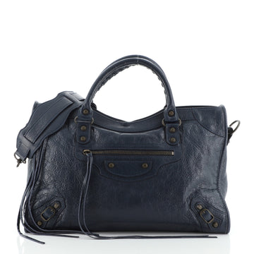 Balenciaga City Classic Studs Bag Leather Medium
