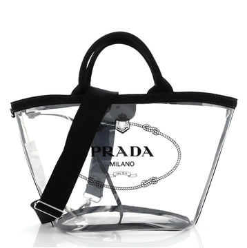 Prada Logo Tote PVC