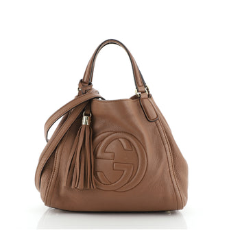 Gucci Soho Shoulder Bag Leather Small
