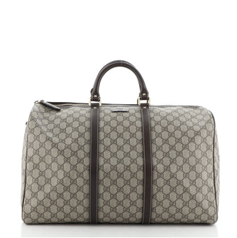 Gucci Joy Boston Bag GG Coated Canvas Large