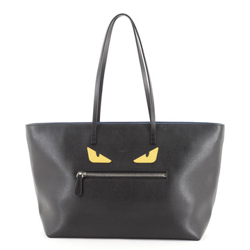 Fendi Monster Roll Tote Leather Medium