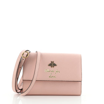 Gucci Animalier Crossbody Bag Leather