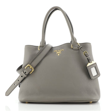 Prada Convertible Shopping Tote Vitello Daino Small