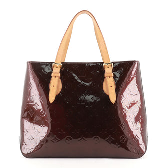Louis Vuitton Brentwood Handbag Monogram Vernis