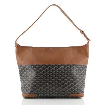 Goyard Grenadine Hobo Coated Canvas with Leather