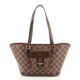 Louis Vuitton Manosque Handbag Damier PM
