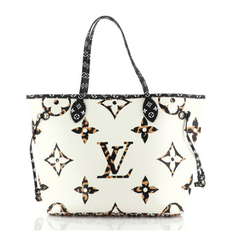 Louis Vuitton Neverfull NM Tote Limited Edition Jungle Monogram Giant MM