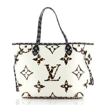 Louis Vuitton Neverfull NM Tote Limited Edition Jungle Monogram Giant MM