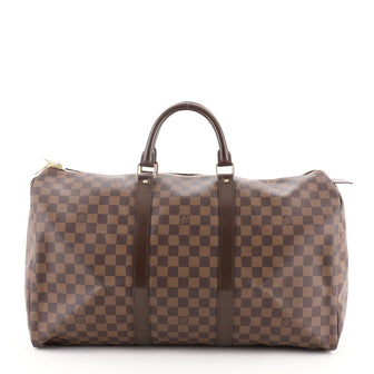 Louis Vuitton Keepall Bag Damier 50