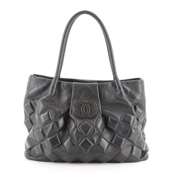 Chanel Sloane Square Tote 3D Quilted Calfskin Small