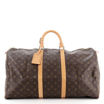 Louis Vuitton Keepall Bag Monogram Canvas 55