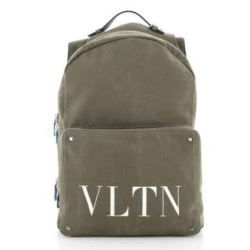 Valentino VLTN Backpack Printed Canvas Large