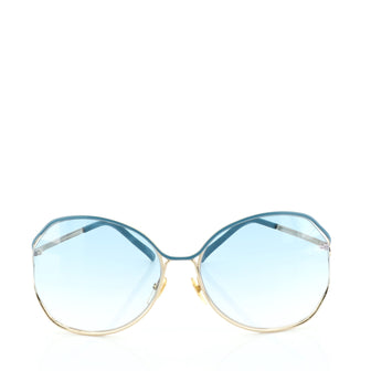 Gucci Interlocking G Oversized Sunglasses Metal