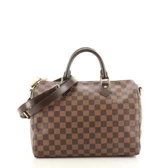 Louis Vuitton Speedy Bandouliere Bag Damier 30