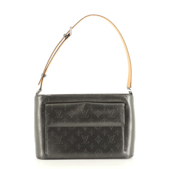 Louis Vuitton Mat Allston Handbag Monogram Vernis