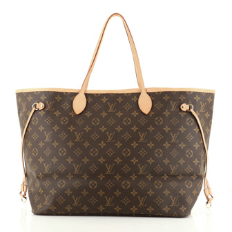Louis Vuitton Neverfull Tote Monogram Canvas GM