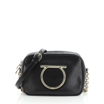 Salvatore Ferragamo Gancini Camera Bag Leather Small