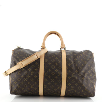Louis Vuitton Keepall Bandouliere Bag Monogram Canvas 50