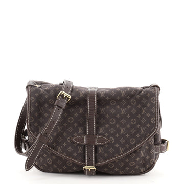 Louis Vuitton Saumur Handbag Monogram Idylle PM