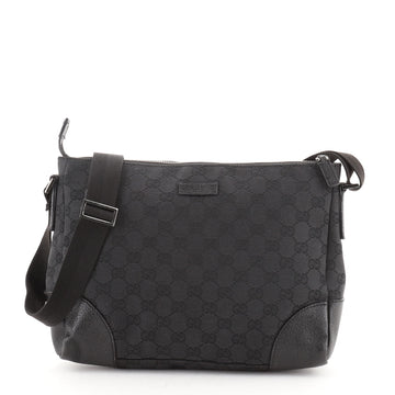 Gucci Zip Top Messenger GG Canvas Medium