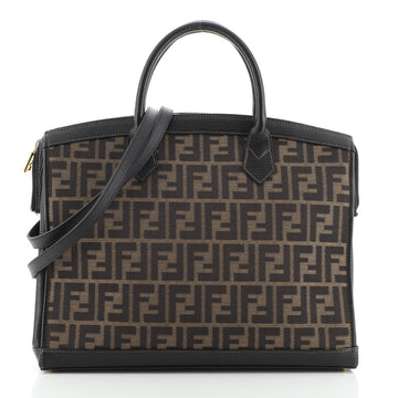 Fendi Vintage Dome Satchel Zucca Canvas Medium
