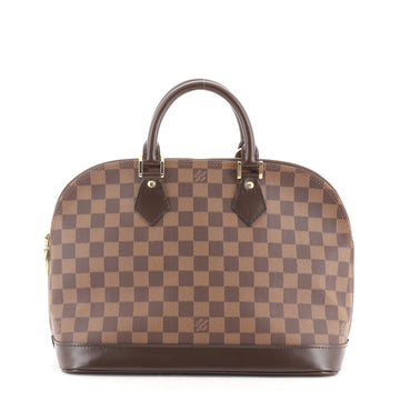 Louis Vuitton Vintage Alma Handbag Damier PM