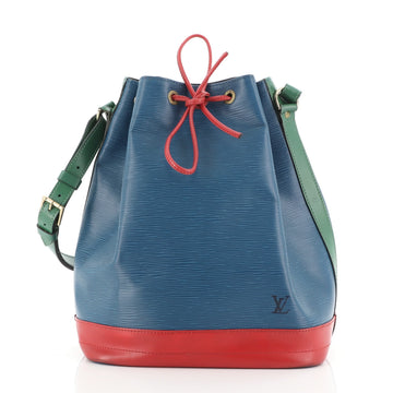 Louis Vuitton Tricolor Noe Handbag Epi Leather Large