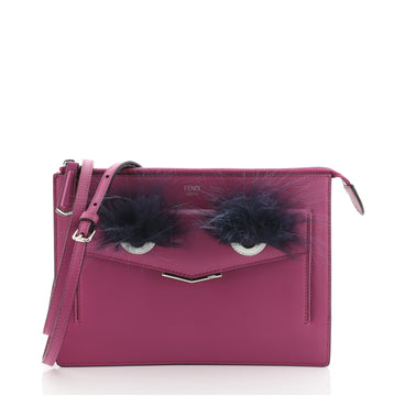 Fendi Monster Crossbody Bag Leather