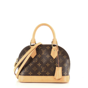Louis Vuitton Alma Handbag Monogram Canvas BB