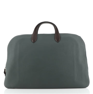 Hermes Victoria Travel Briefcase Fjord