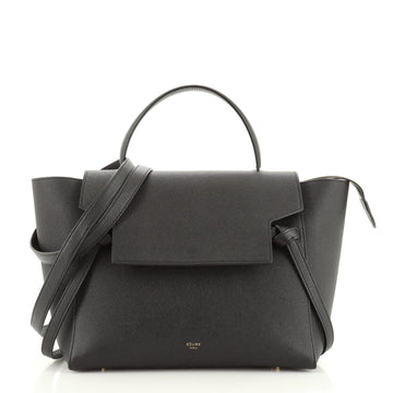 Celine Belt Bag Textured Leather Mini